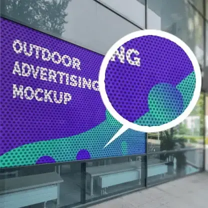 One-Way Vision Facade Film